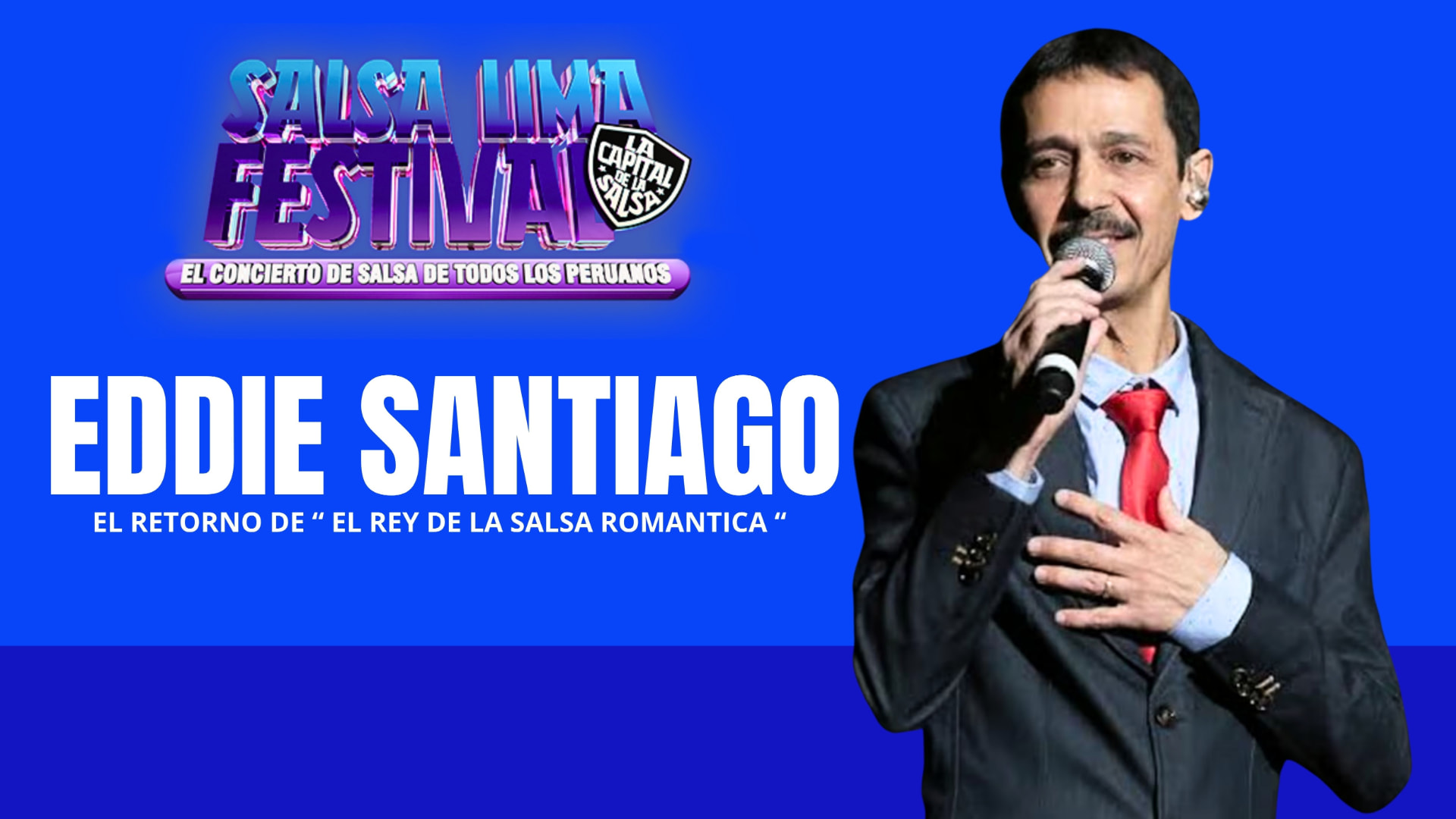 Eddie Santiago en Lima, Perú